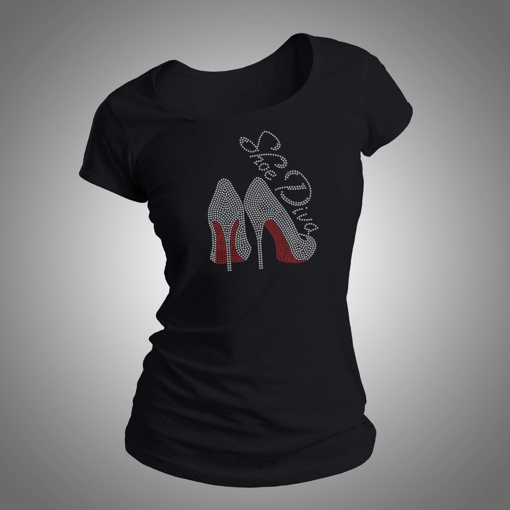 Bling Shirts Shoe Diva